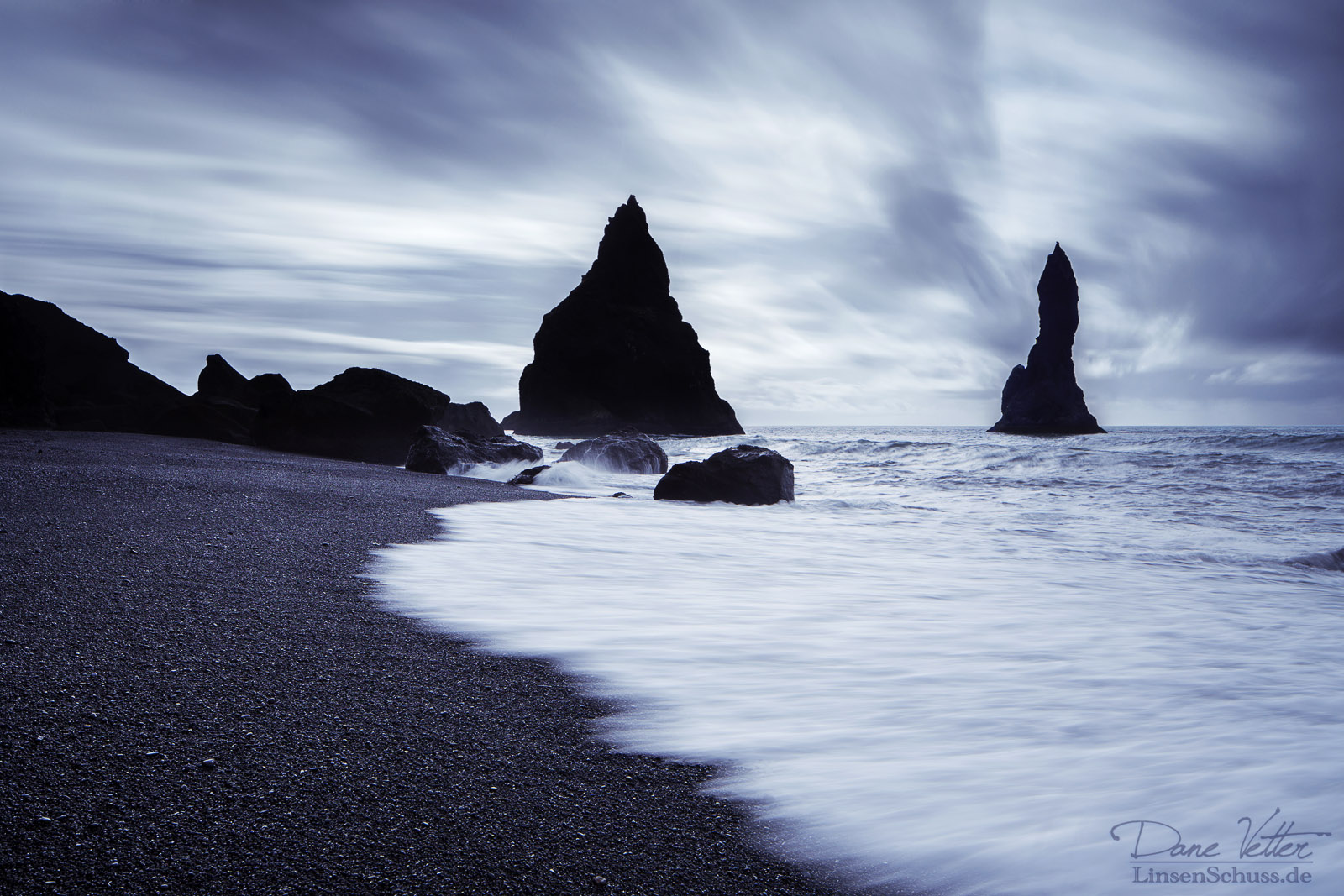 The Black Sand Beach in Vik